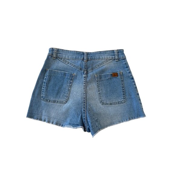 ROXY Women’s Buttondly Denim Shorts Size 28 - Picture 4 of 6